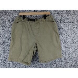 Mountain Hardware Cederberg Men's Sz‎ L Shorts Outdoor Hiking Belted Green